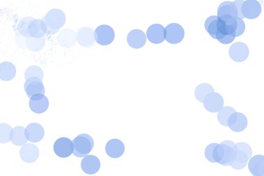 Soyut desenli mavi lekeli arkaplan