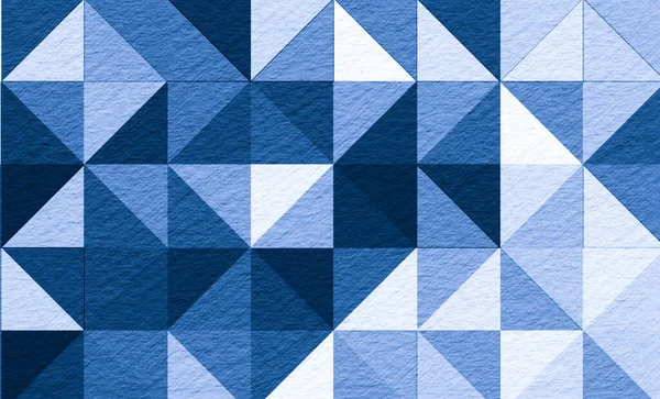 Abstract Getextureerde Blauwe Geometrische Achtergrond — Stockfoto