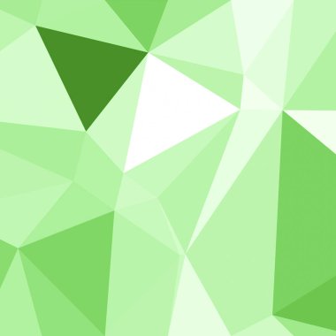 Soyut desenli yeşil geometrik arkaplan