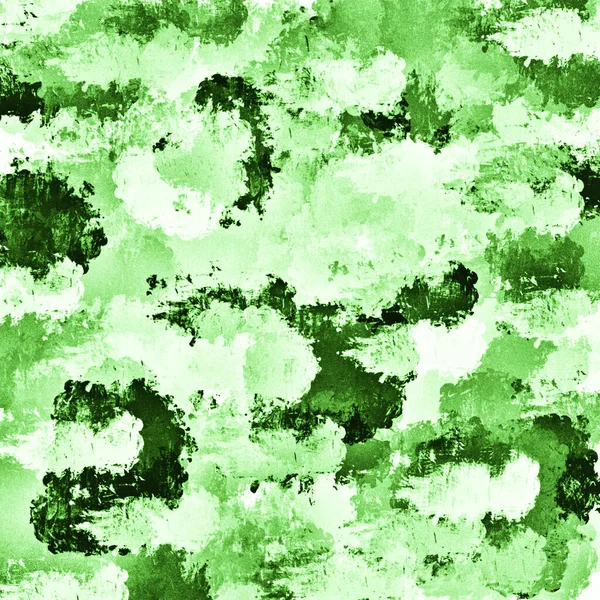 Fondo Verde Texturizado Abstracto Manchado — Foto de Stock
