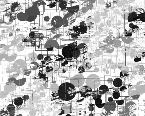 Abstraktní Textury Černém Bílém Pozadí — Stock fotografie