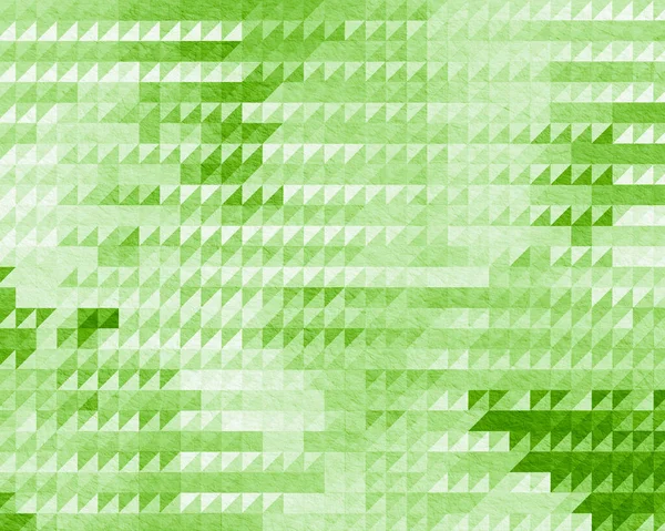 Abstract Getextureerde Groene Geometrische Achtergrond — Stockfoto