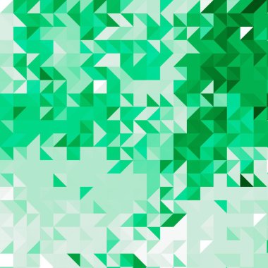 Soyut desenli yeşil geometrik arkaplan