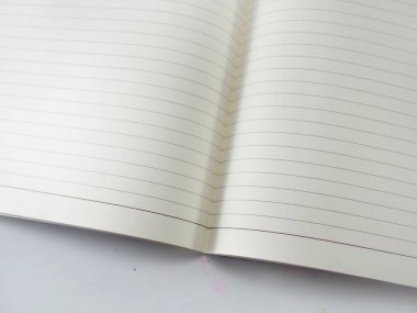 Satır arkaplanlı boş defter