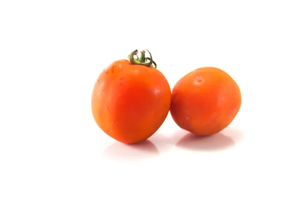 Tomates Amarillos Tailandeses Aislados Sobre Fondo Blanco — Foto de Stock