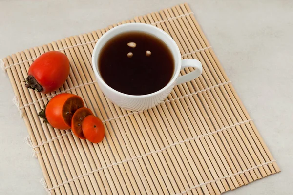 Корейский Холодный Фруктовый Чай Пунш Делают Готгама Кедрового Ореха Иногда — стоковое фото