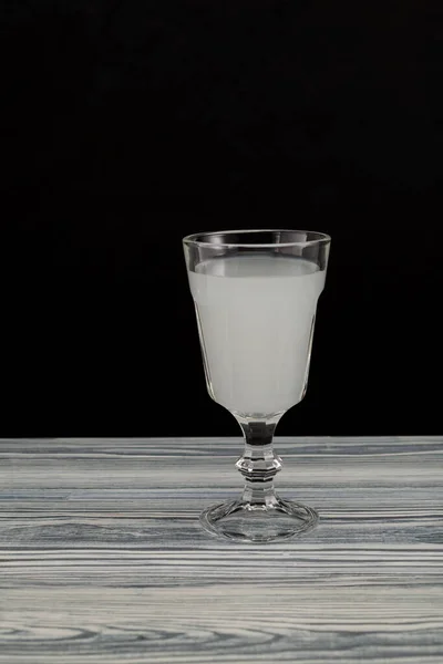 Raki Türkisches Oder Griechisches Alkoholisches Getränk Destilliert Aus Trauben Und — Stockfoto