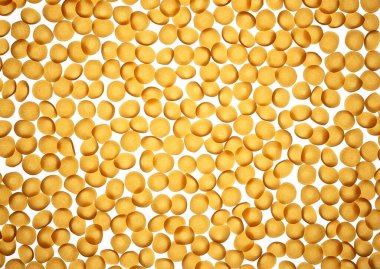 Macro shot of pasta for cooking, dry