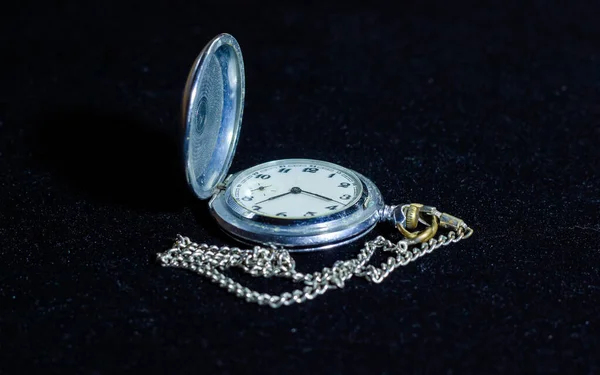 old pocket watch in the dark, old pocket watch on black background, watch on black, antique pocket watch