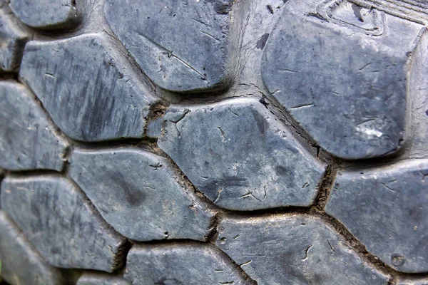 Reifen Aus Nächster Nähe Reifentapete Nahaufnahme Der Reifenspur — Stockfoto