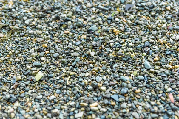 าตกลงบนชายหาด ใกล บทรายบนชายหาด — ภาพถ่ายสต็อก