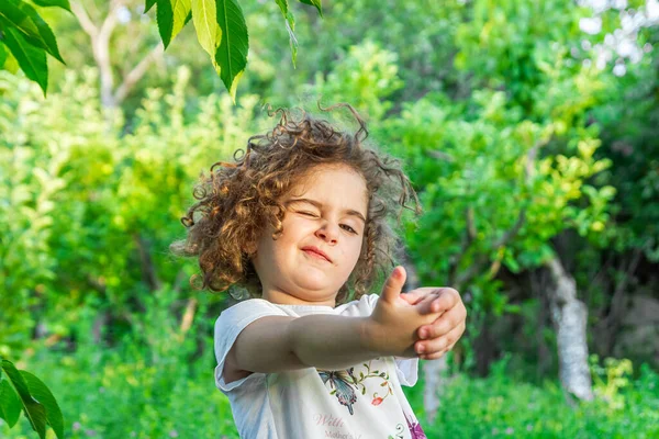 Ritratto Bambino Ritratto Una Bambina Ritratto Bambino — Foto Stock