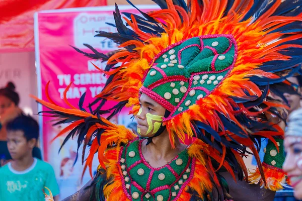 24 de enero de 2016. Iloilo, Filipinas. Festival Dinagyang. UND — Foto de Stock