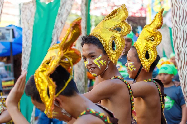 24 gennaio 2016. Iloilo, Filippine. Festival Dinagyang. Unid — Foto Stock