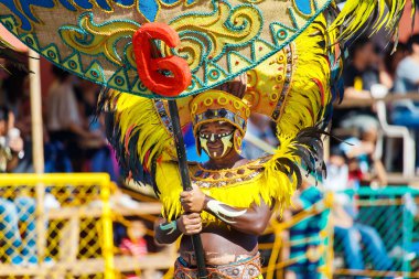 Ocak ayı 24th 2016. Iloilo, Filipinler. Dinagyang Festivali. Unid