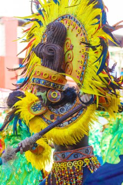 Ocak ayı 24th 2016. Iloilo, Filipinler. Dinagyang Festivali. Unid