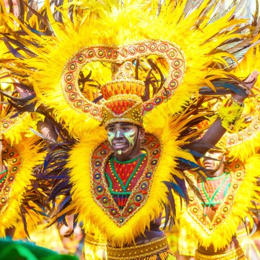 Ocak ayı 24th 2016. Iloilo, Filipinler. Dinagyang Festivali. Unid