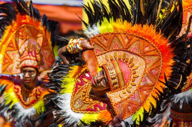 Ocak ayı 24th 2016. Iloilo, Filipinler. Dinagyang Festivali. Unid