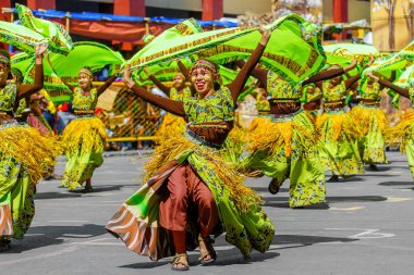 Ocak ayı 24th 2016. Iloilo, Filipinler. Dinagyang Festivali. Unid