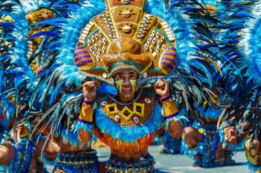 Ocak ayı 24th 2016. Iloilo, Filipinler. Dinagyang Festivali. Unid