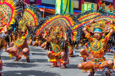Ocak ayı 24th 2016. Iloilo, Filipinler. Dinagyang Festivali. Unid
