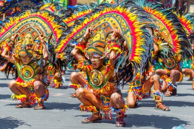 Ocak ayı 24th 2016. Iloilo, Filipinler. Dinagyang Festivali. Unid