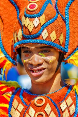 Ocak ayı 24th 2016. Iloilo, Filipinler. Dinagyang Festivali. Unid