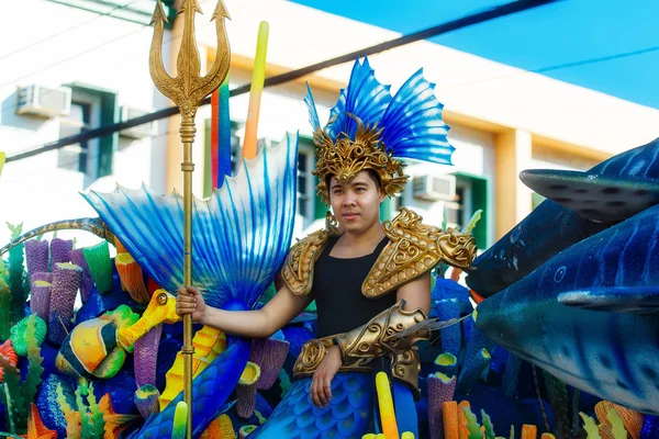 24 gennaio 2016. Iloilo, Filippine. Festival Dinagyang. Unid — Foto Stock