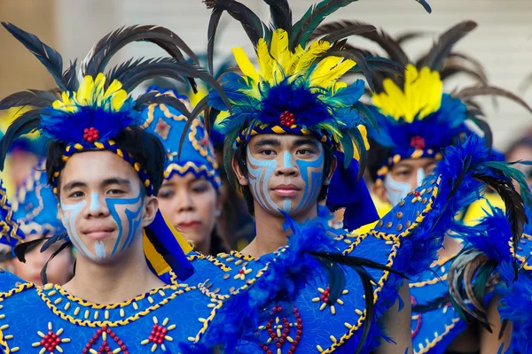 24. januar 2016. iloilo, philippinen. Festival dinagyang. unid — Stockfoto