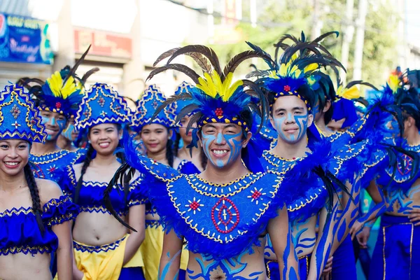 24 de enero de 2016. Iloilo, Filipinas. Festival Dinagyang. UND — Foto de Stock