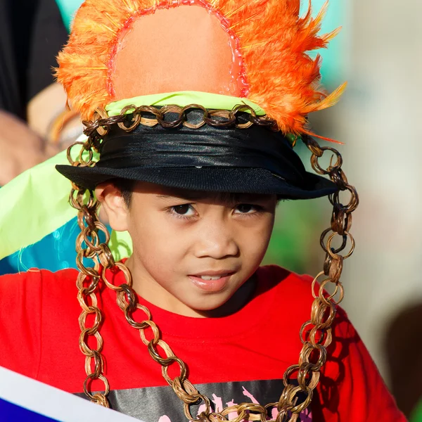 24 de Janeiro 2016. Iloilo, Filipinas. Festival Dinagyang. Unid. — Fotografia de Stock