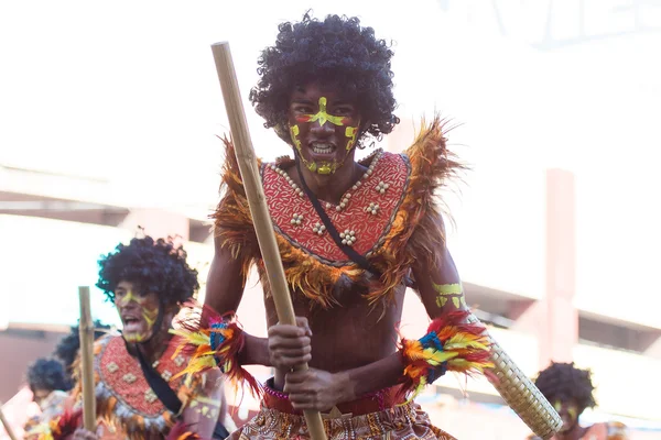 24 gennaio 2016. Iloilo, Filippine. Festival Dinagyang. Unid — Foto Stock