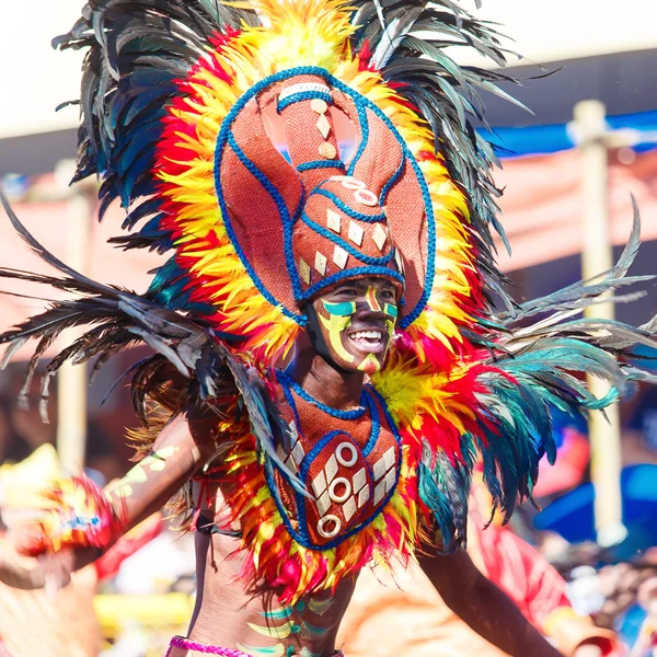 24 stycznia 2016. Iloilo, Filipiny. Dinagyang Festiwal. Unid — Zdjęcie stockowe