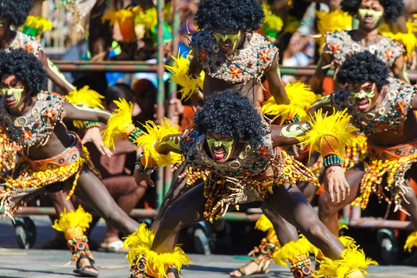 24 de Janeiro 2016. Iloilo, Filipinas. Festival Dinagyang. Unid. — Fotografia de Stock