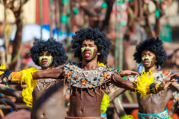 24 gennaio 2016. Iloilo, Filippine. Festival Dinagyang. Unid — Foto Stock