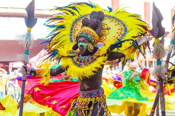 24 de Janeiro 2016. Iloilo, Filipinas. Festival Dinagyang. Unid. — Fotografia de Stock