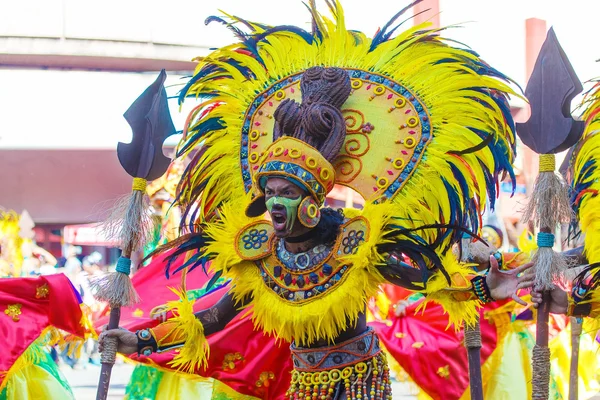 Januari 24 2016. Iloilo, Filippinerna. Festival Dinagyang. Unid — Stockfoto