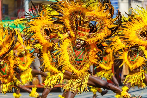 24 stycznia 2016. Iloilo, Filipiny. Dinagyang Festiwal. Unid — Zdjęcie stockowe