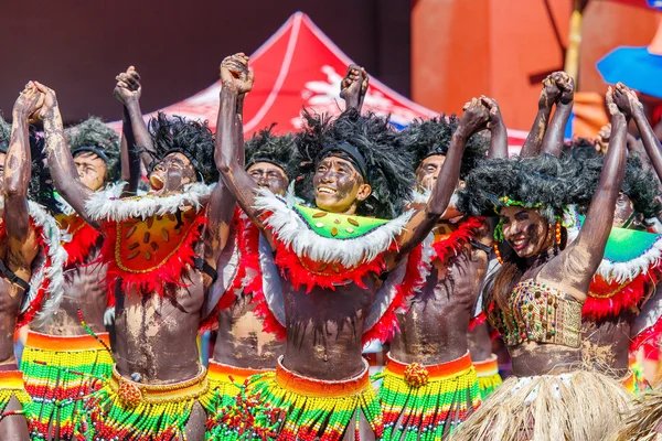 24 de enero de 2016. Iloilo, Filipinas. Festival Dinagyang. UND — Foto de Stock