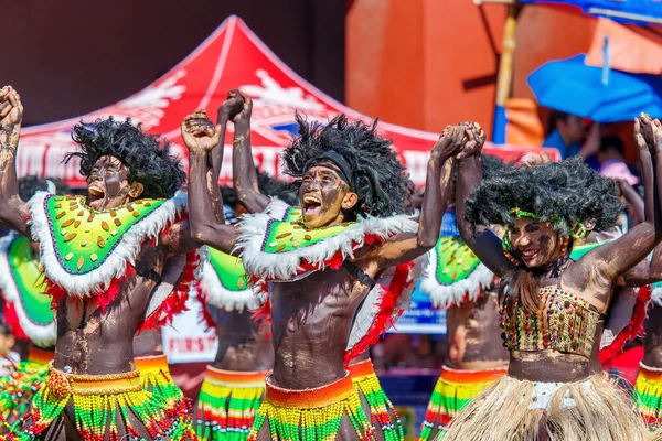 24 gennaio 2016. Iloilo, Filippine. Festival Dinagyang. Unid — Foto Stock