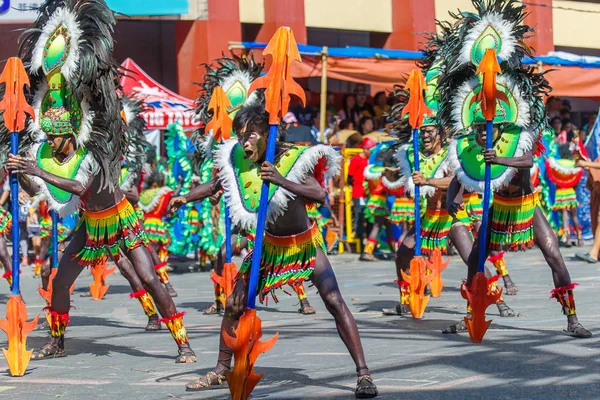 2016 年 1 月 24 日。菲律宾伊洛伊洛。节日的 Dinagyang。Unid — 图库照片