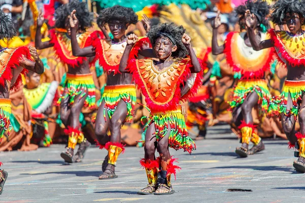 24 de enero de 2016. Iloilo, Filipinas. Festival Dinagyang. UND — Foto de Stock