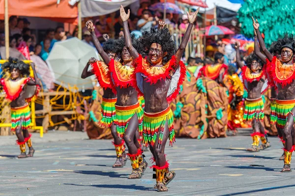 24 de Janeiro 2016. Iloilo, Filipinas. Festival Dinagyang. Unid. — Fotografia de Stock