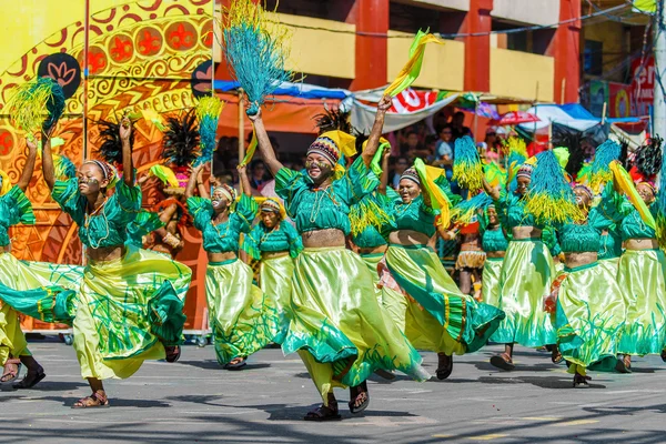 24 gennaio 2016. Iloilo, Filippine. Festival Dinagyang. Unid — Foto Stock