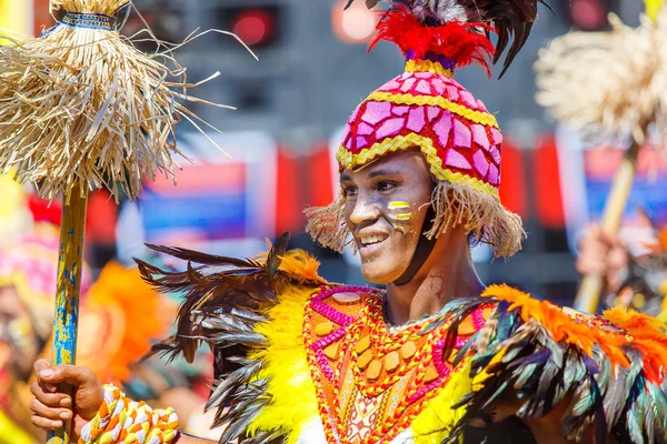 24 de Janeiro 2016. Iloilo, Filipinas. Festival Dinagyang. Unid. — Fotografia de Stock