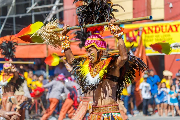 24 gennaio 2016. Iloilo, Filippine. Festival Dinagyang. Unid — Foto Stock