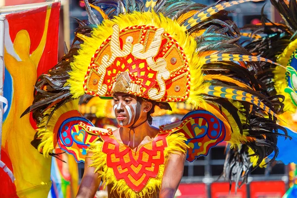 24 de enero de 2016. Iloilo, Filipinas. Festival Dinagyang. UND —  Fotos de Stock