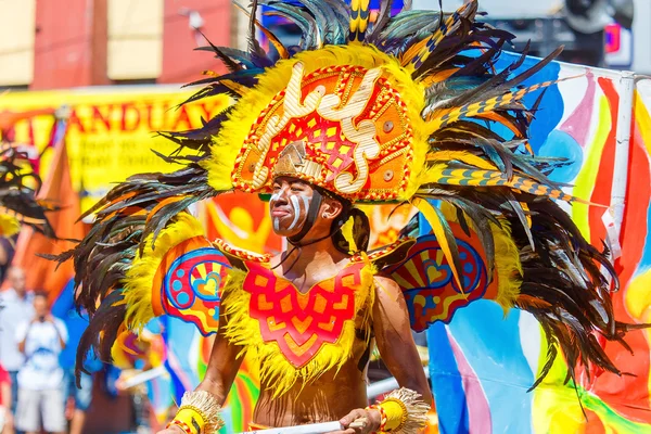 24 de Janeiro 2016. Iloilo, Filipinas. Festival Dinagyang. Unid. — Fotografia de Stock