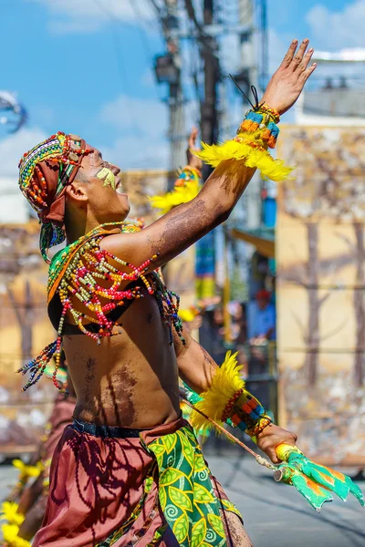 24 gennaio 2016. Iloilo, Filippine. Festival Dinagyang. Unid — Foto Stock