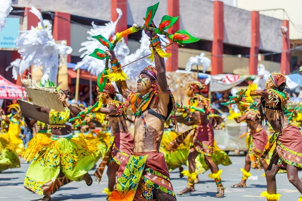 2016 年 1 月 24 日。菲律宾伊洛伊洛。节日的 Dinagyang。Unid — 图库照片